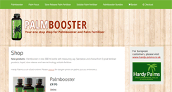 Desktop Screenshot of palmbooster.com